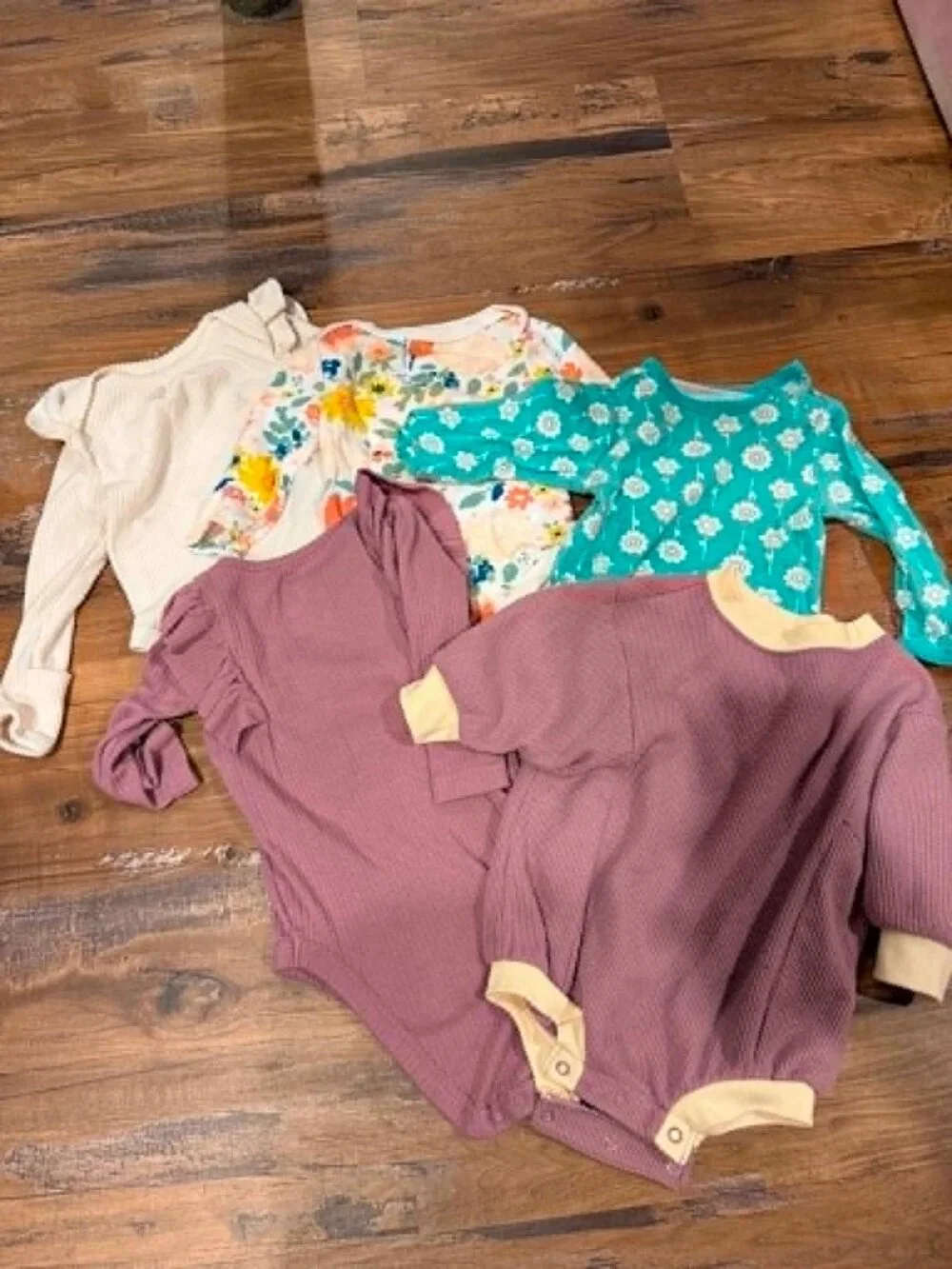 Baby Girl Bodysuit Bundle 3-6 Months